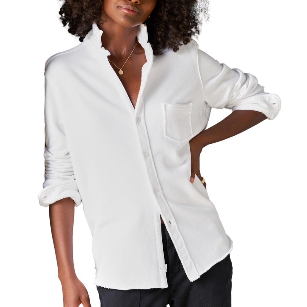CREAM FRANK AND EILEEN Triple Fleece Eileen, New,MSRP $288.00, Current Season - Picture 8 of 14
